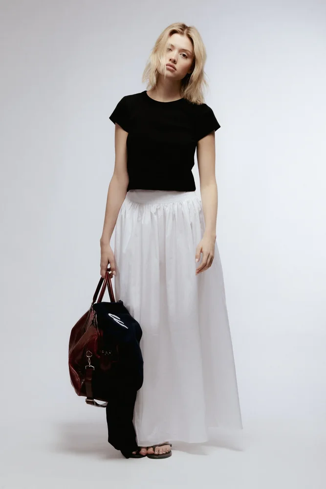 THE MAXI SKIRT (White)