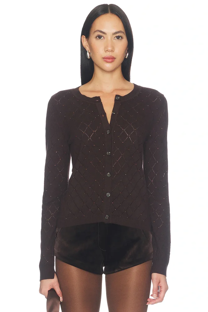 Archie Jewel Cashmere-Blend Cardigan