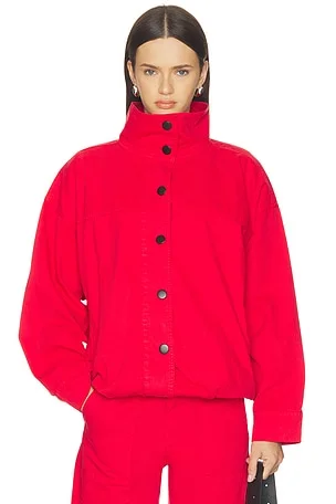 Crinkle Nylon Rain Jacket