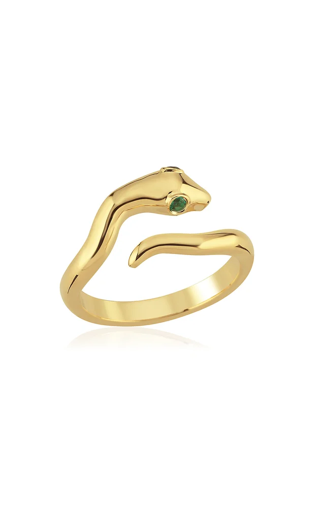 Sake Gold Tsavorite Ring