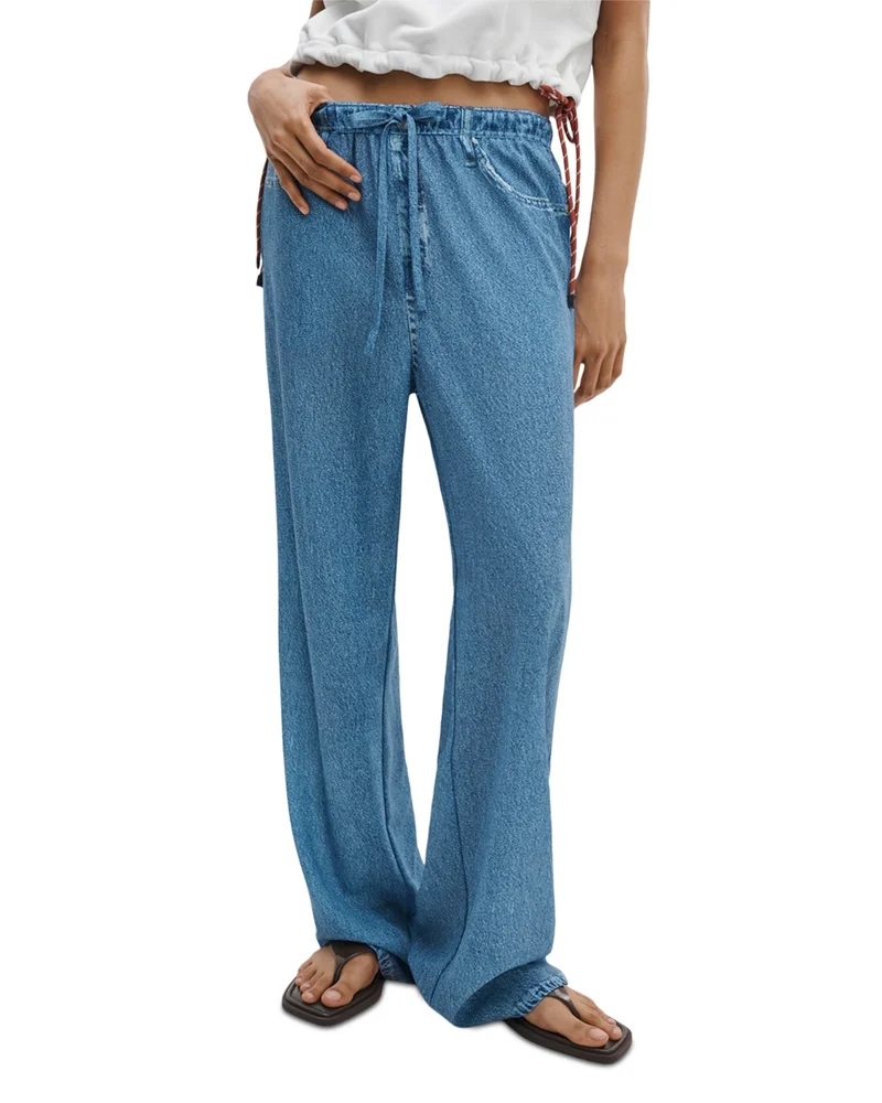 rb Miramar Crinkled Swim Cover-Up Pants