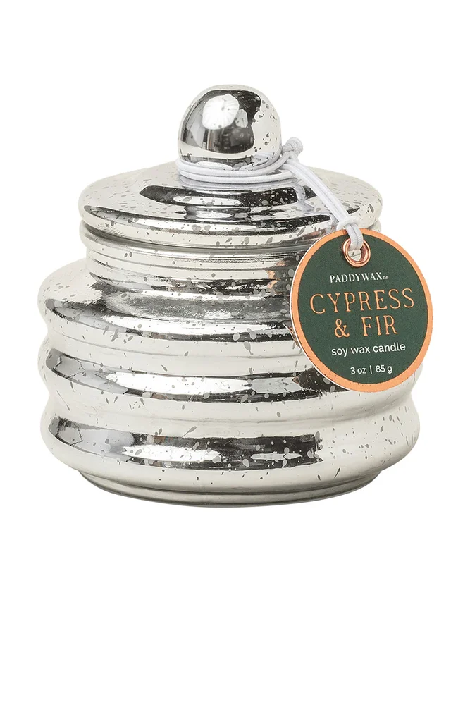 Silver Cypress & Fir Stocking Stuffer 3 Oz Candle