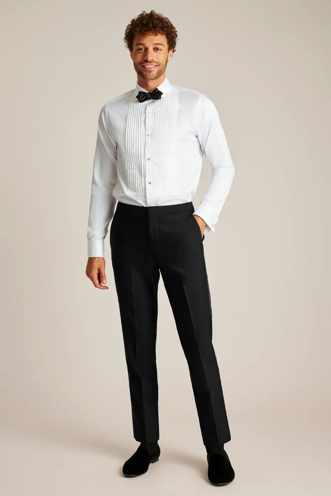 Empire Stretch Italian Wool Tuxedo Pant