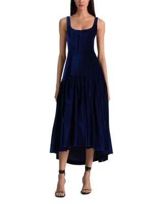 Diana Velvet Midi Dress