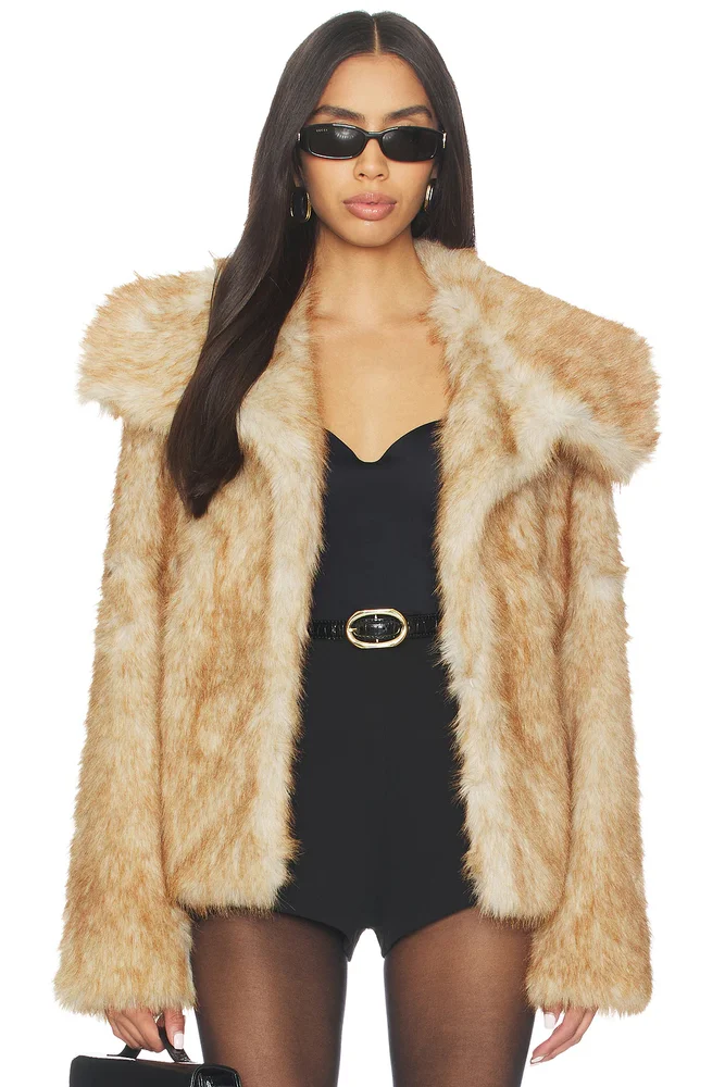 Elsa Faux Fur Jacket