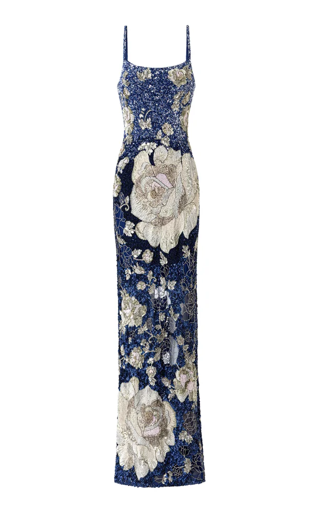 Velours De Minuit Maxi Dress