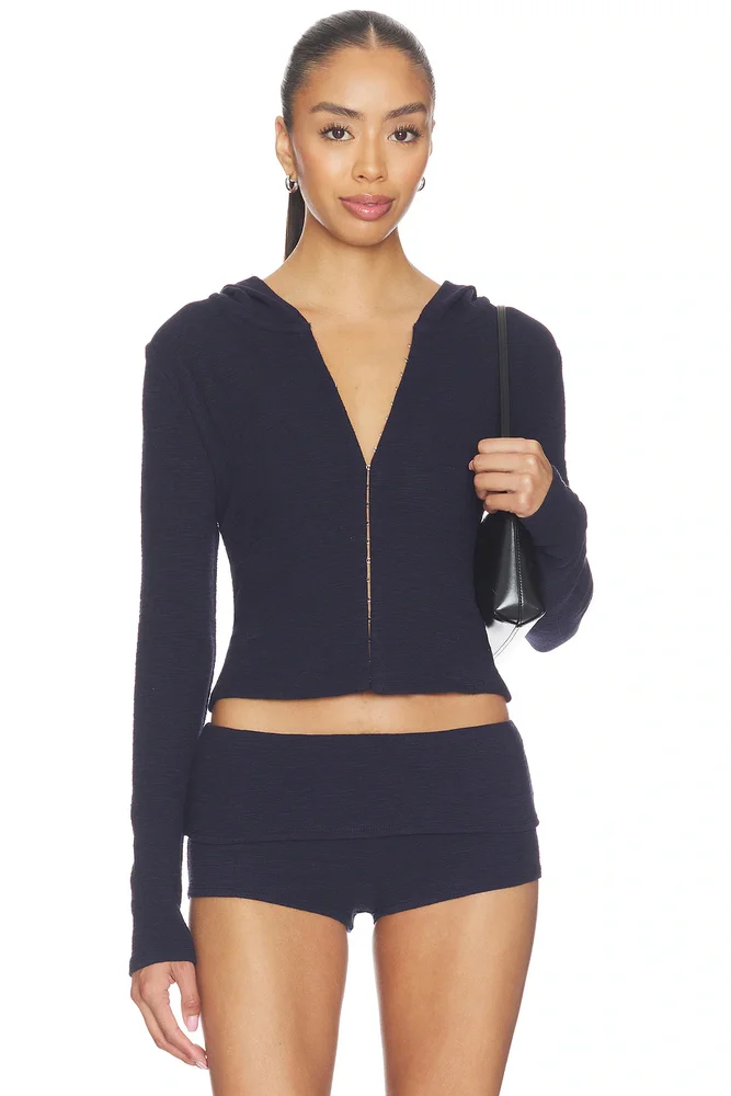 Hearts Embroidered Hudson Sweatshirt