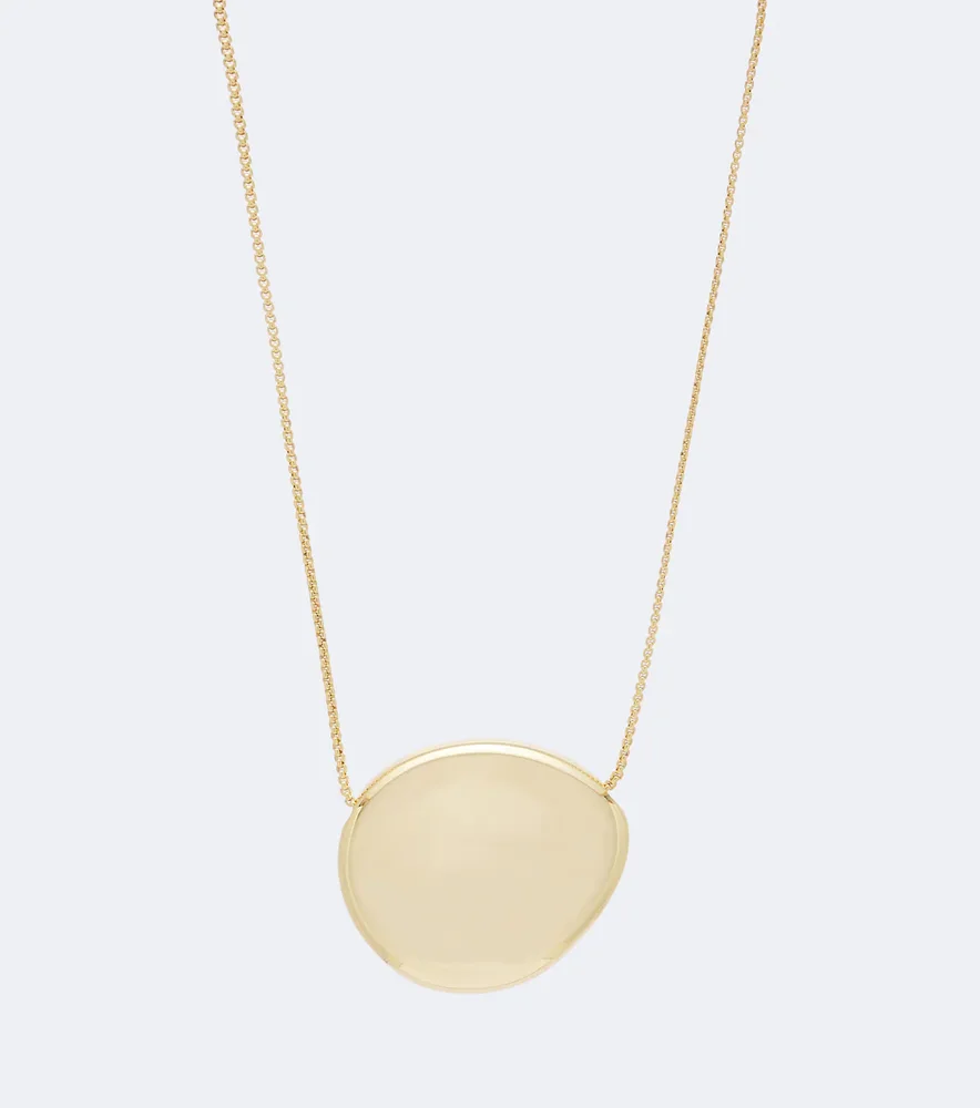 Bean pendant necklace