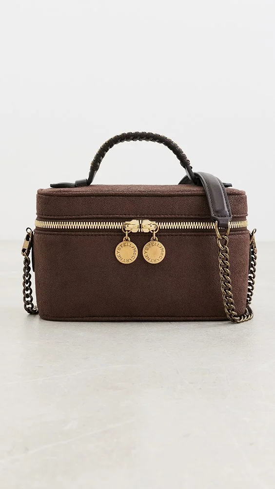 Falabella Vanity Case Eco Shaggy Deer Crossbody Bag