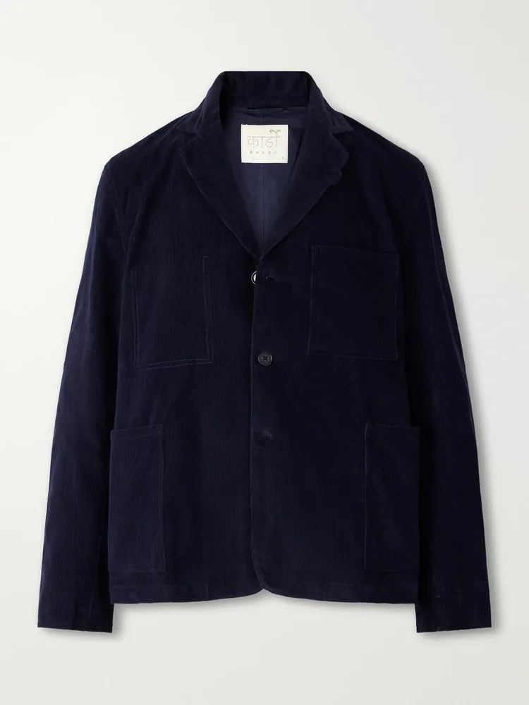 Somesh Cotton-Corduroy Suit Jacket