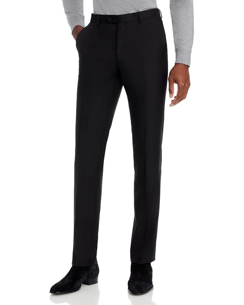 Wool Slim Fit Suit Pants