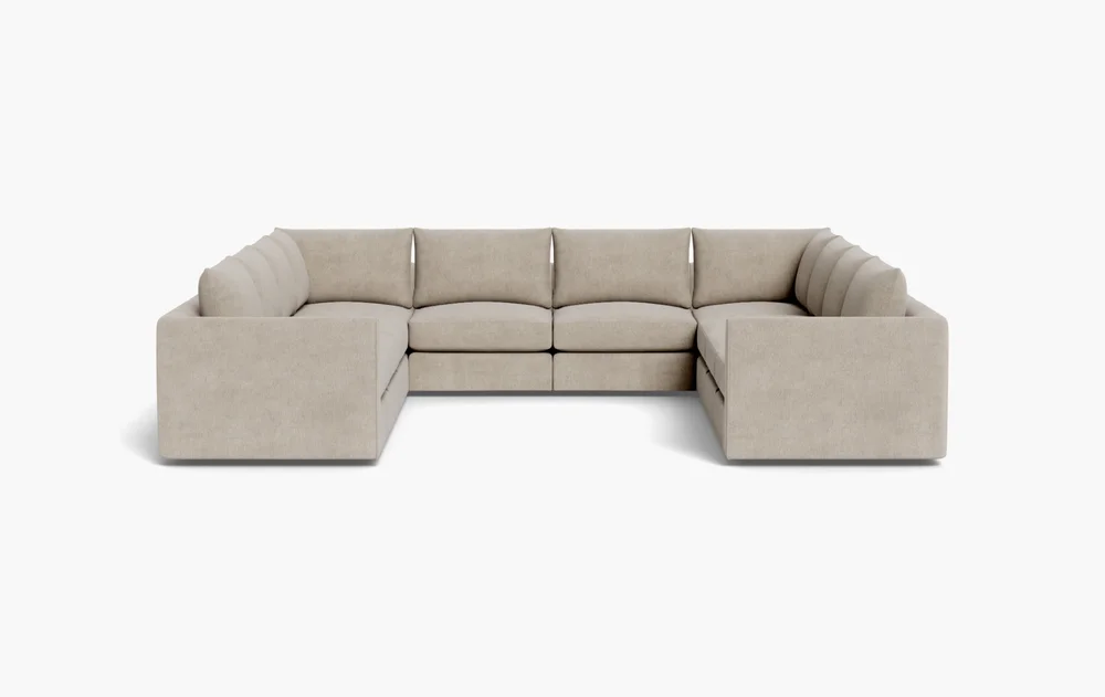 Beckham · Modular 8-Seat U-Corner Sectional