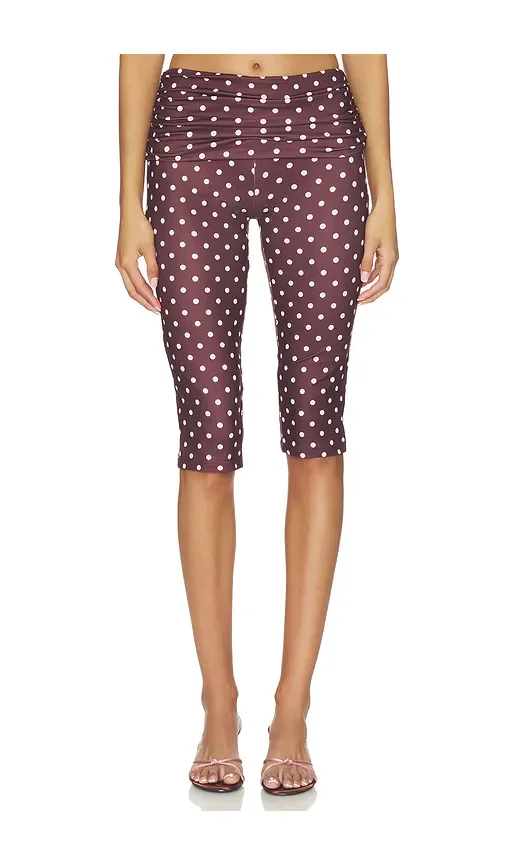 Vali Polka Dot Capri Pant