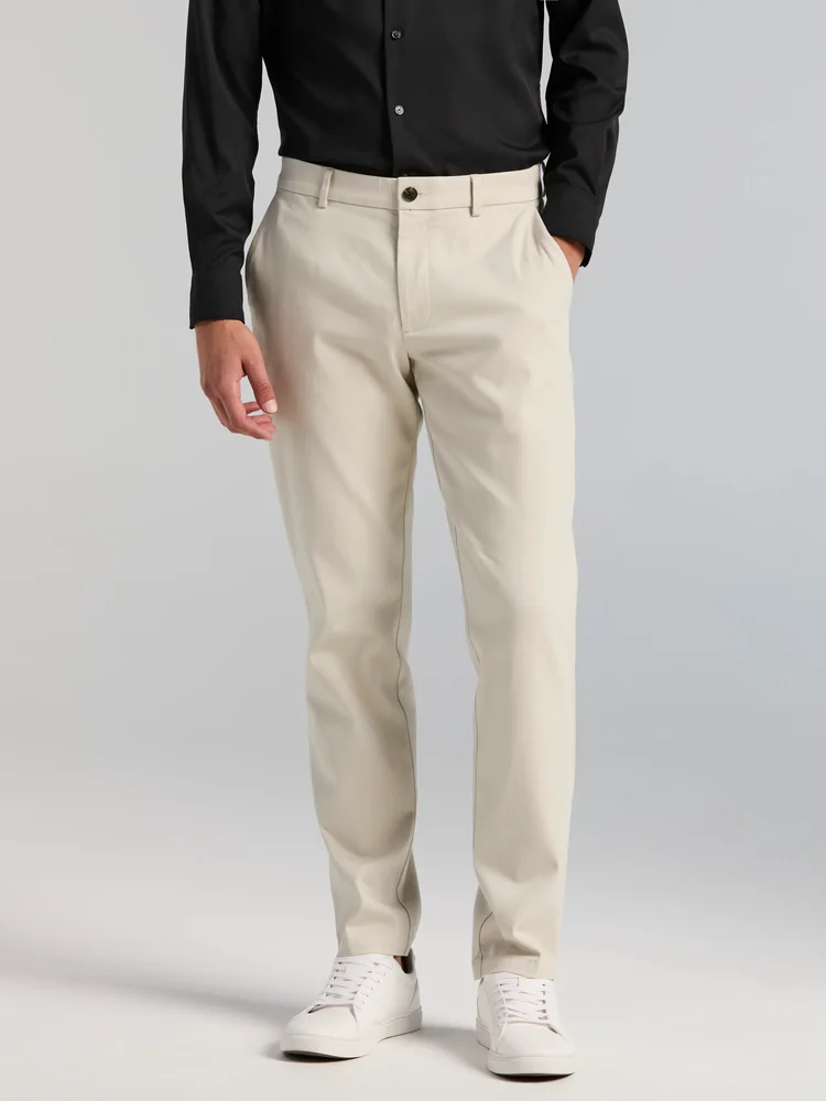 Men's Knockabout Comfort Waist Classic Fit Flannel Lined Chino Pant