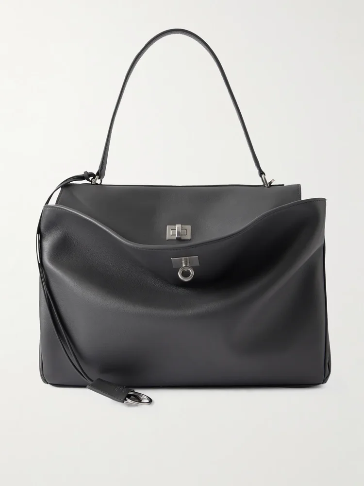 Rodeo medium leather shoulder bag
