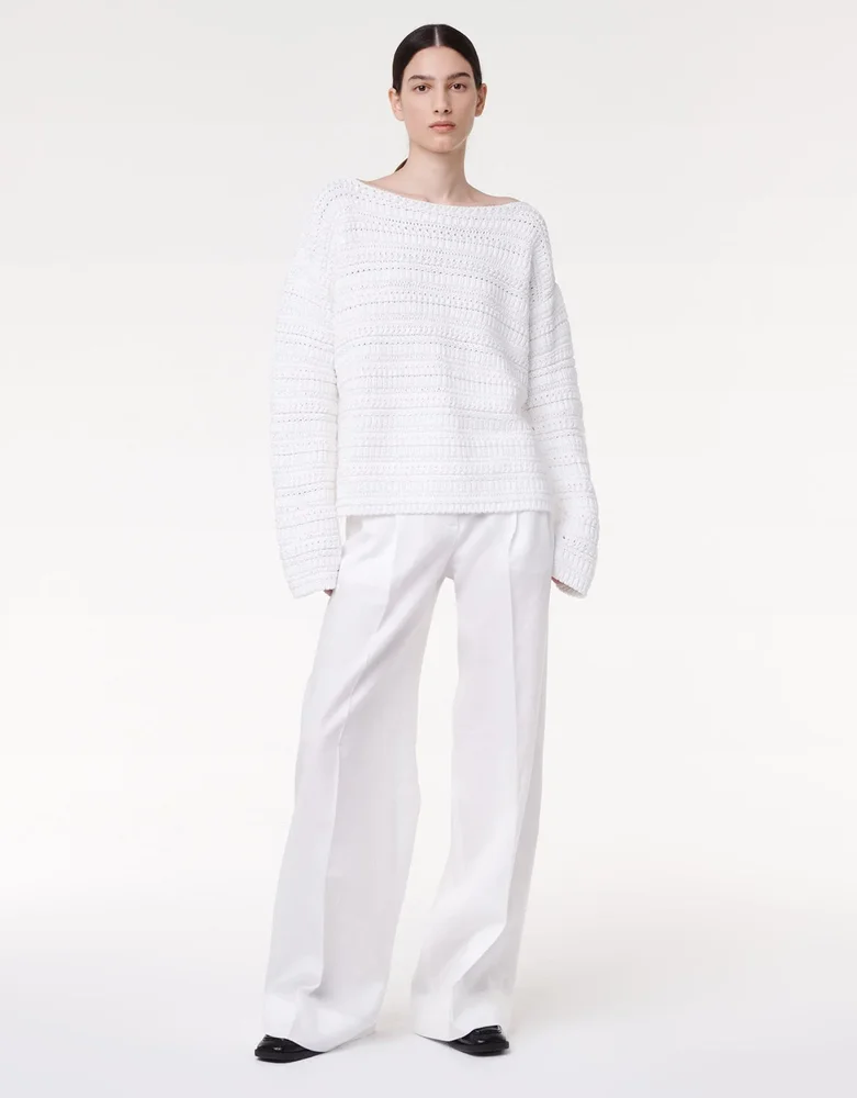 Oversized Textured Sweater - Resale