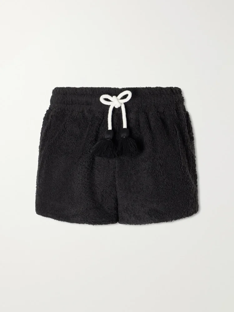 Kelly cotton-terry shorts