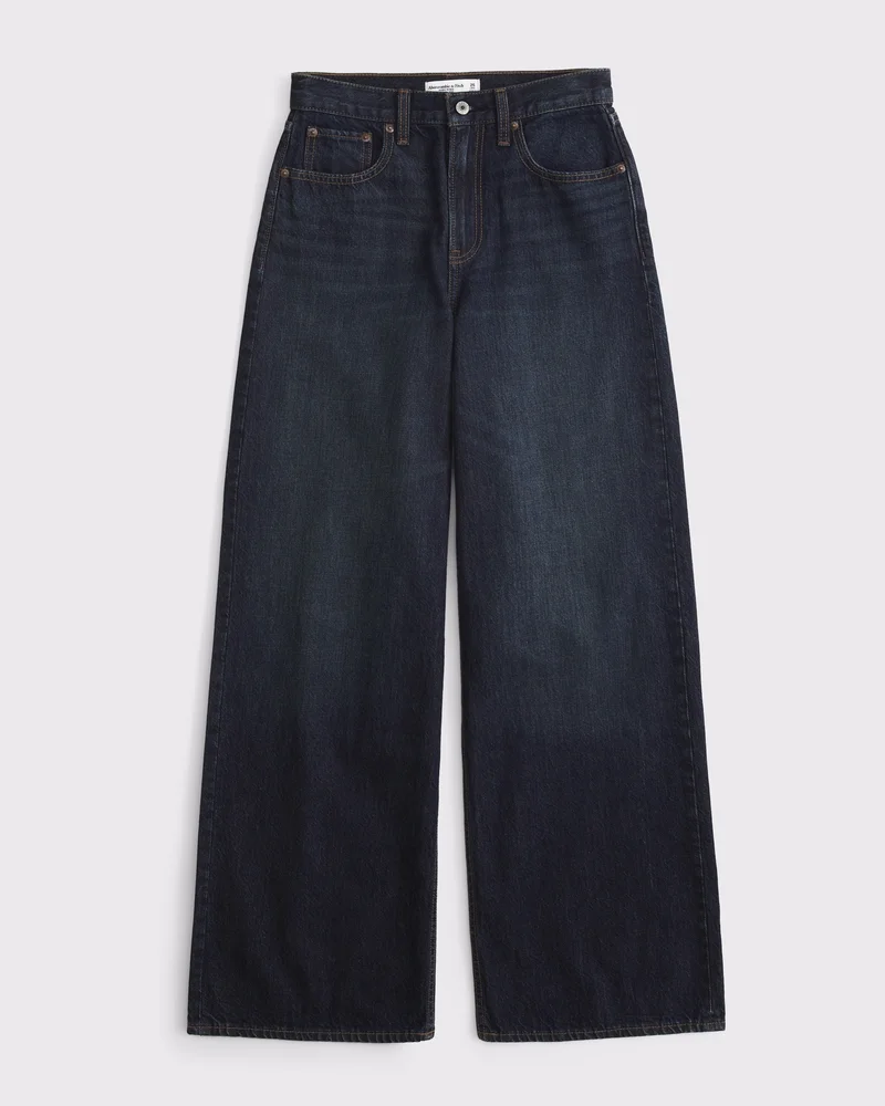 High Rise Wide Leg Jean