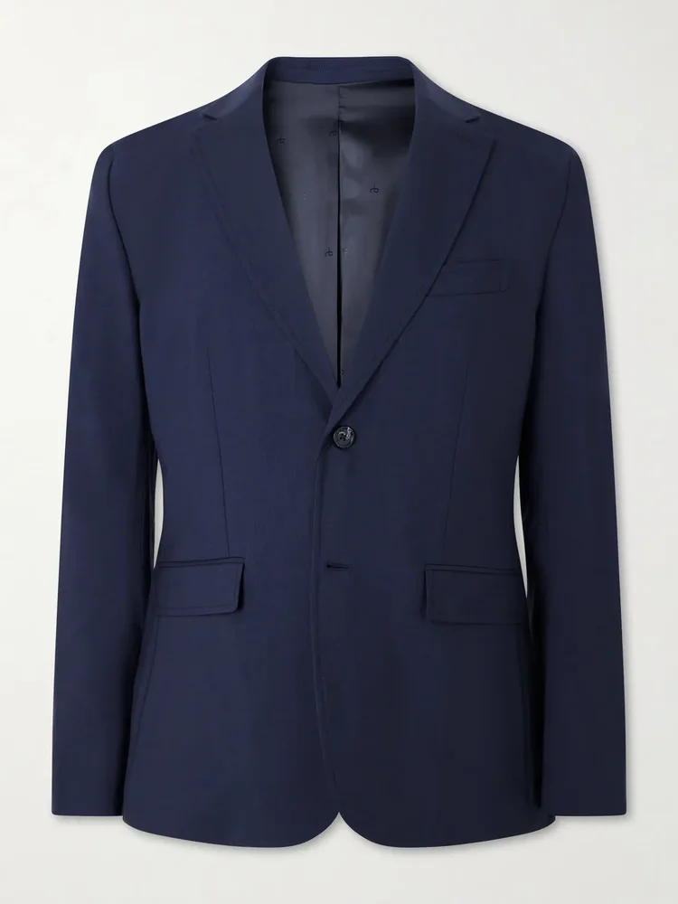 Skeleton Wool Suit Jacket