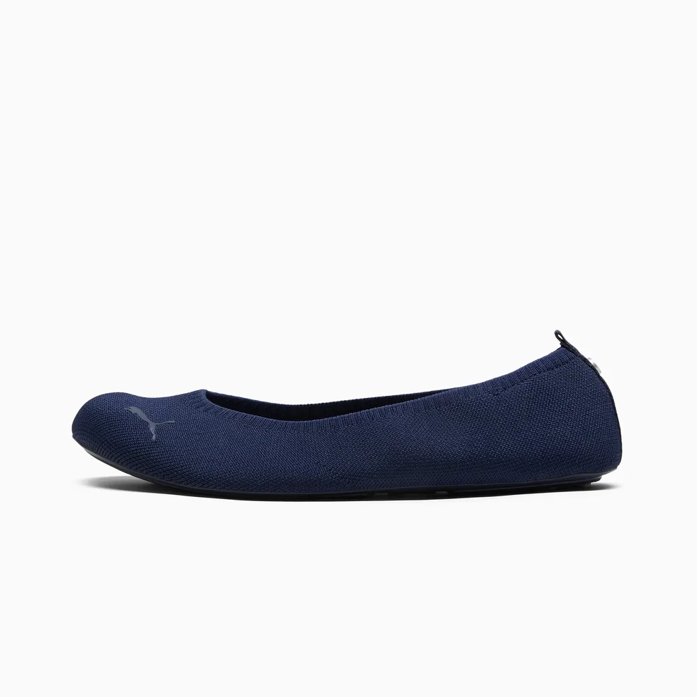 Iliana Ballerina Women's Ballet Flats - PUMA Navy-PUMA Silver