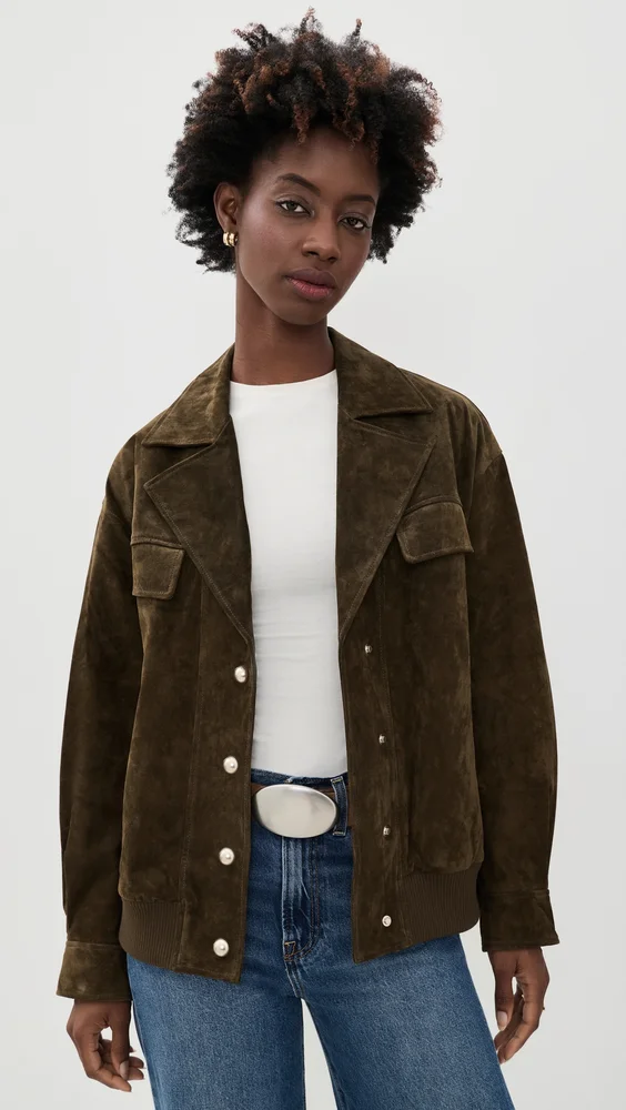 Aleda Suede Jacket
