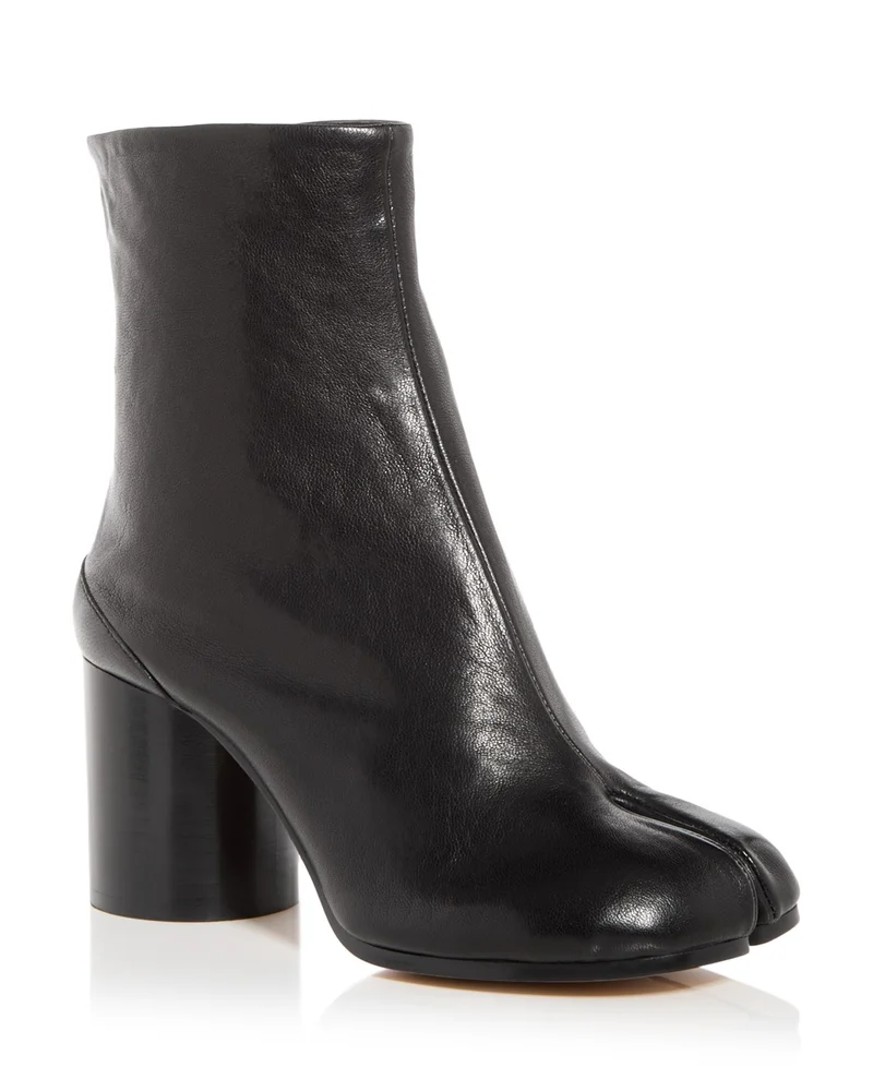 Women's Tabi Split Toe Block Heel Booties