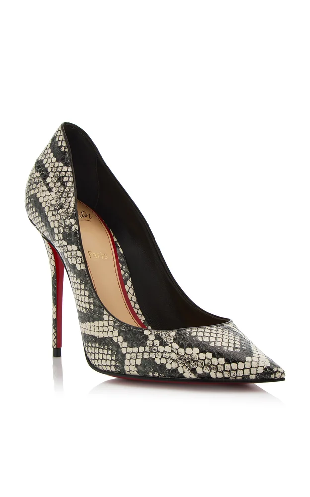 La Pigalle 100m Leather Pumps