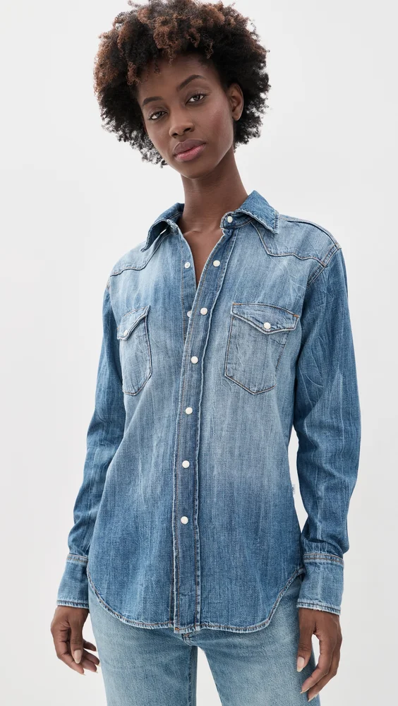 Ellis Denim Shirt Medium Indigo