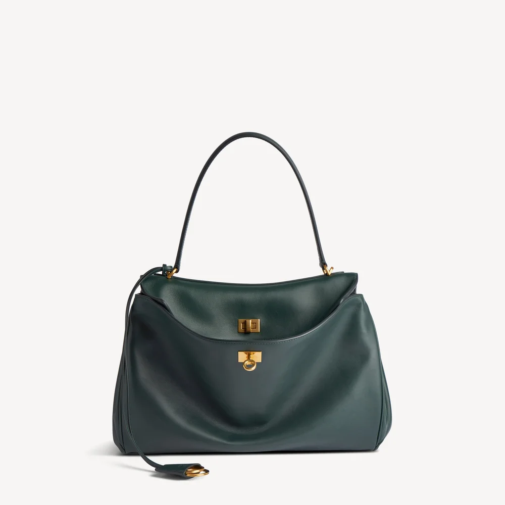 Rodeo Handbag Medium in Pine Green
