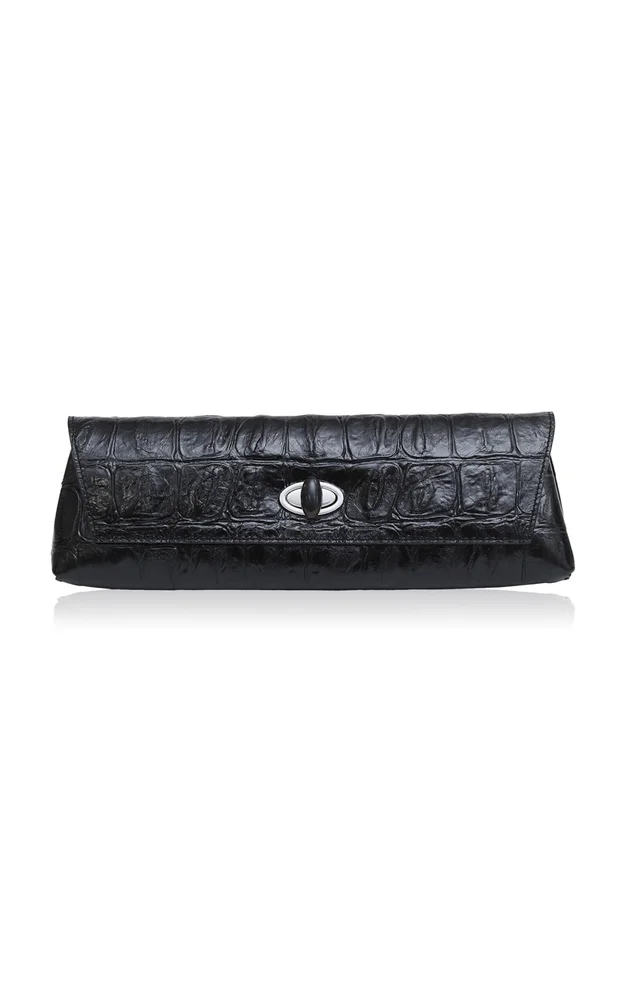 Buki Embossed Clutch