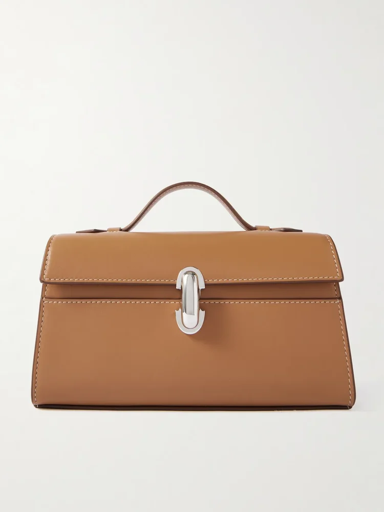 Symmetry Pochette leather tote