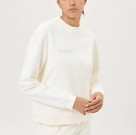 PANGAIA Womens Midweight Sweatshirt—Soft Void