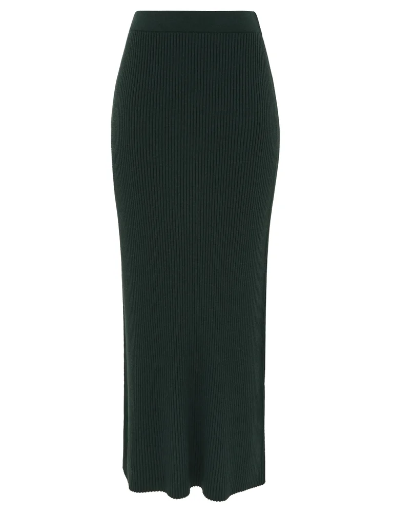 Valiant Merino Straight Skirt