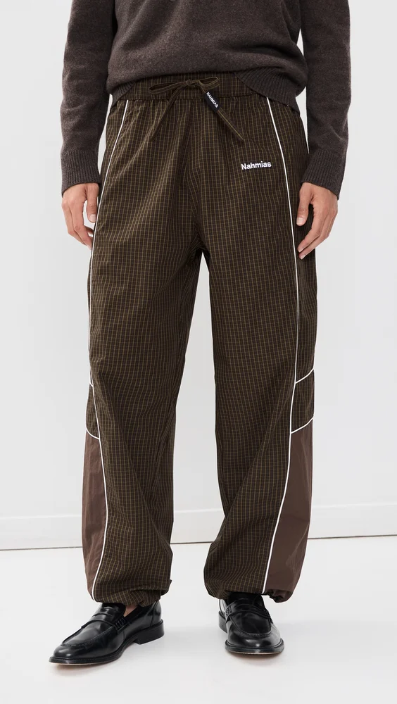 Grid Warm Up Pants