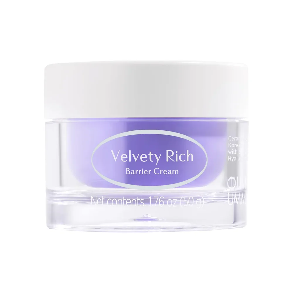 Velvety Rich Barrier Cream for Firming and Anti-aging with 6 Types of Hyaluronic Acid