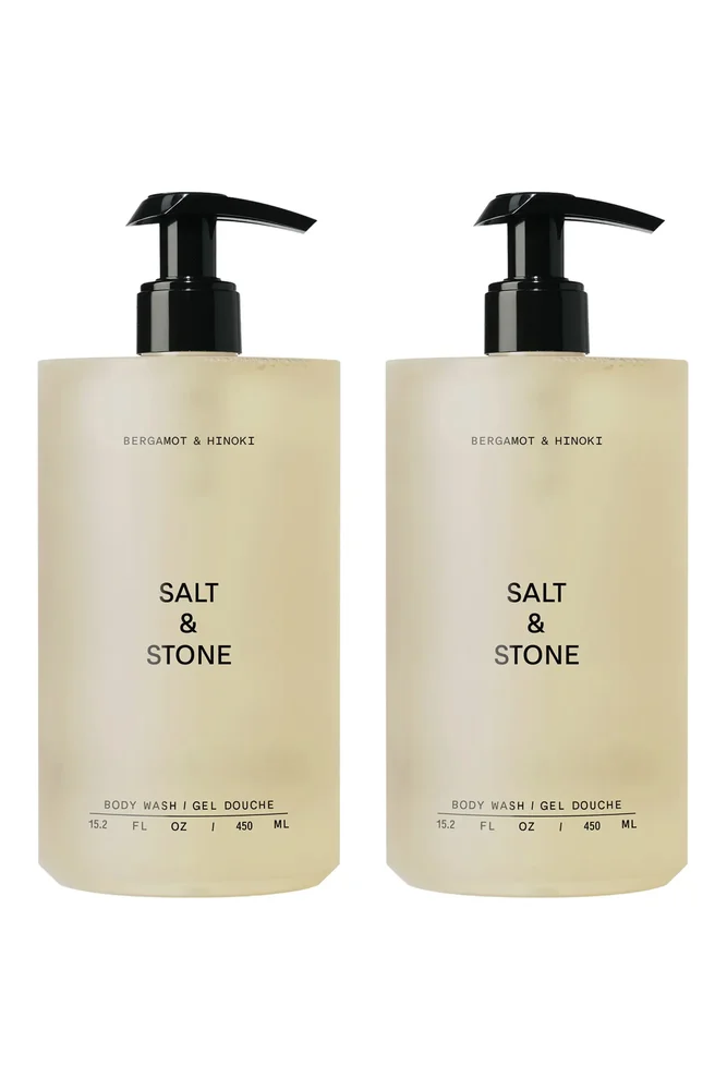 Bergamot & Hinoki Body Wash Duo