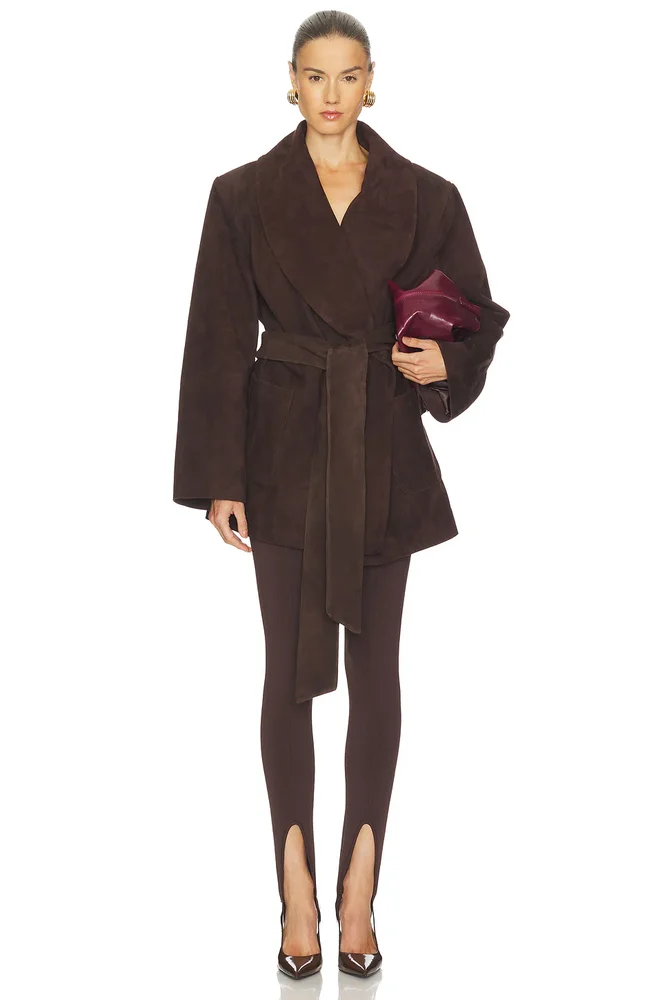 Chandra Suede Jacket