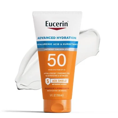 Eucerin Advanced Hydration Sunscreen Lotion