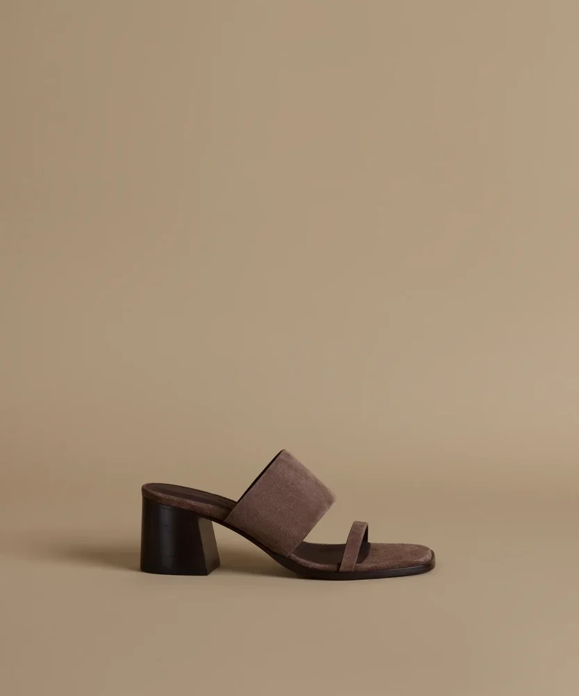 Minimal Strap Heeled Sandal