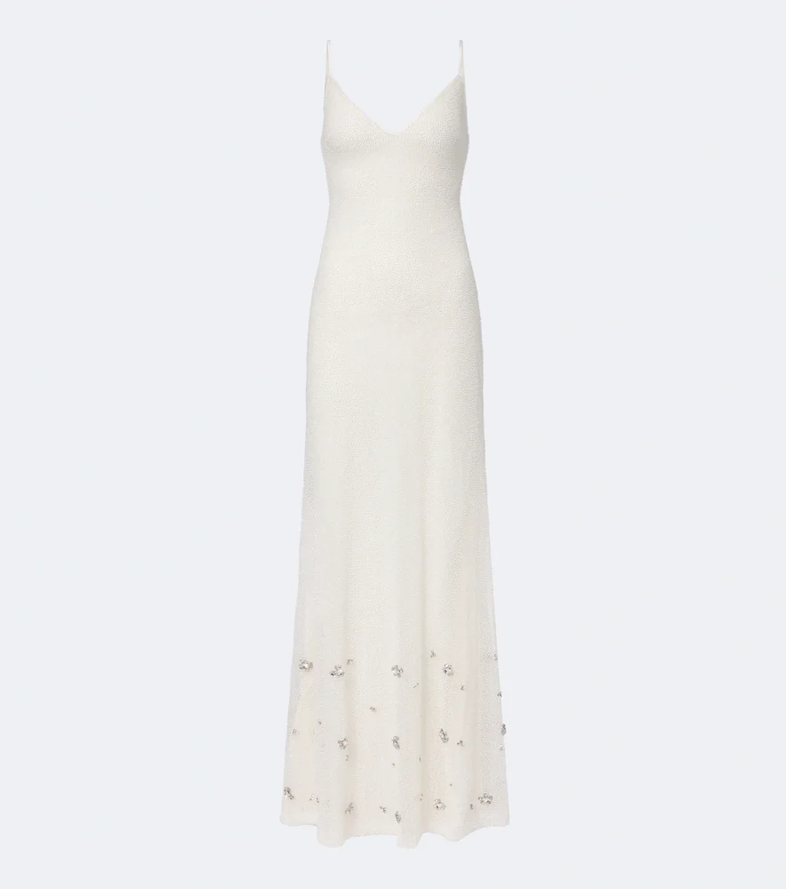 Beaded embellished gown