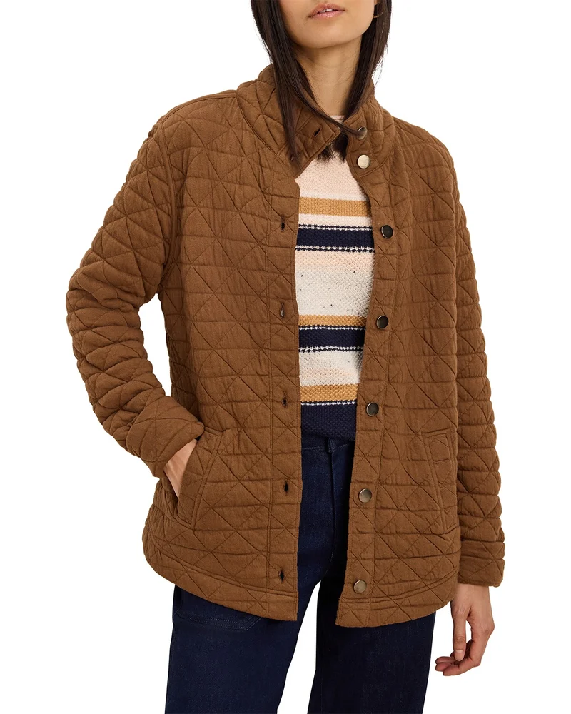 Quilted Femme Knit Jacket