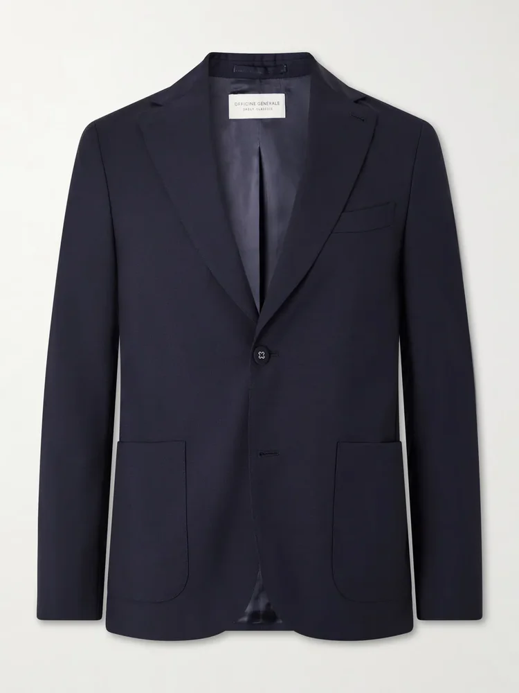 Arthus Wool-Fresco Suit Jacket