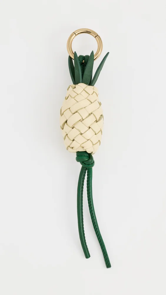 Pineapple Leather Charm