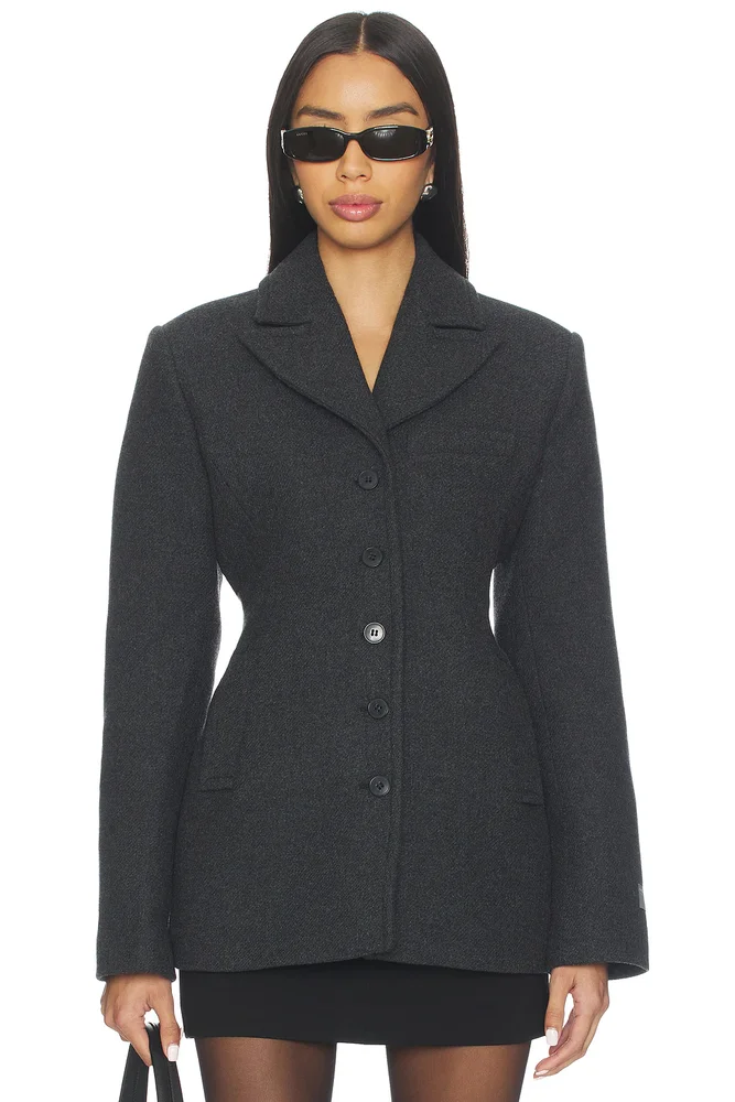 Eaves Oak Manteco Wool Blazer Jacket