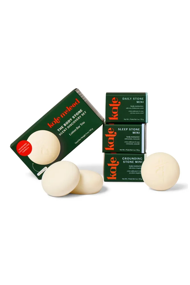 The Body Stone Set of 3 Mini Sampler