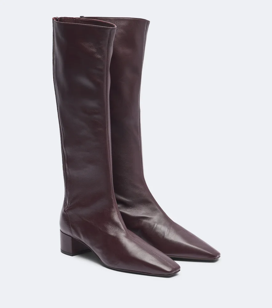 Saint Honoré leather knee-high boots