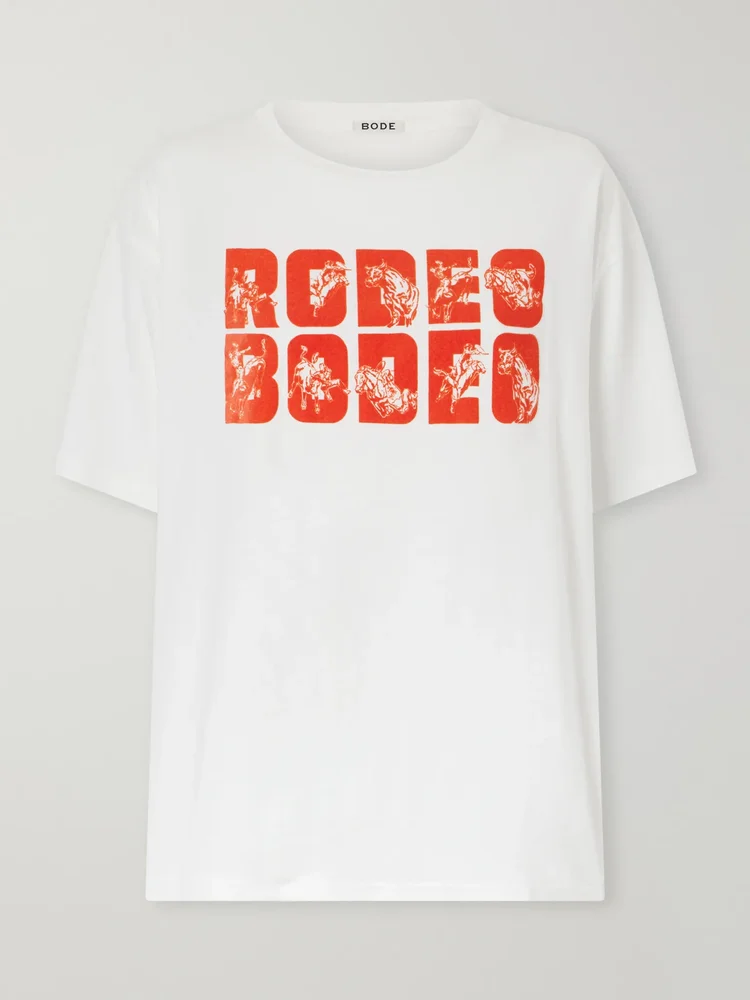 Rodeo Bodeo Printed Cotton-Jersey T-shirt
