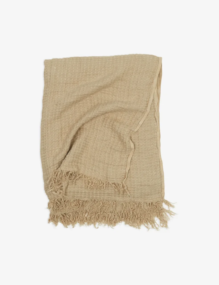 Simple Linen Throw