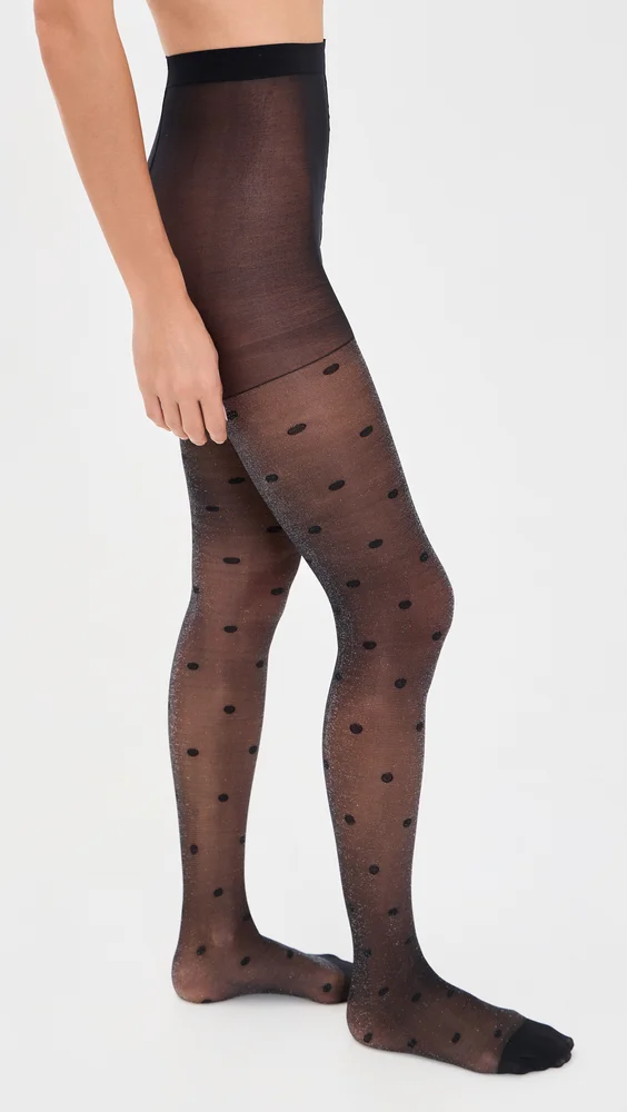 Sparkle Dot Sheer Tights
