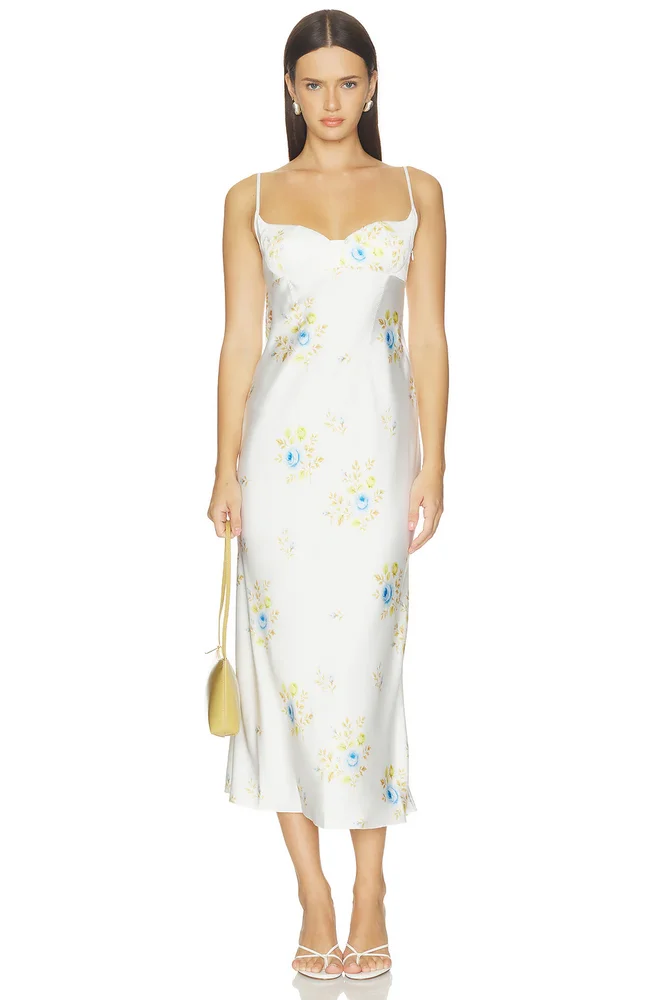 Gloria Midi Dress With New Sculpted Bodice